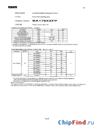 Datasheet BA17807FP производства Rohm